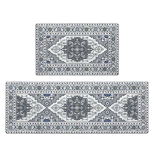 2023 LV02 Rectangle Anti-slip Kitchen Room Floor Mat Flannel Carpet Rug