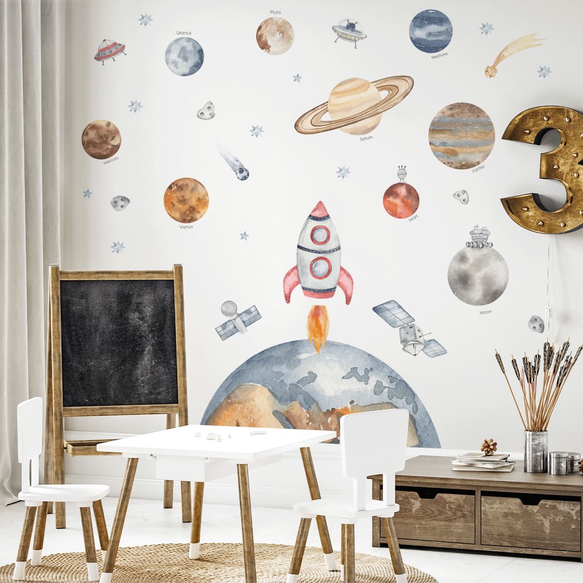 8 Amazing Planets Wall Decals For 2024