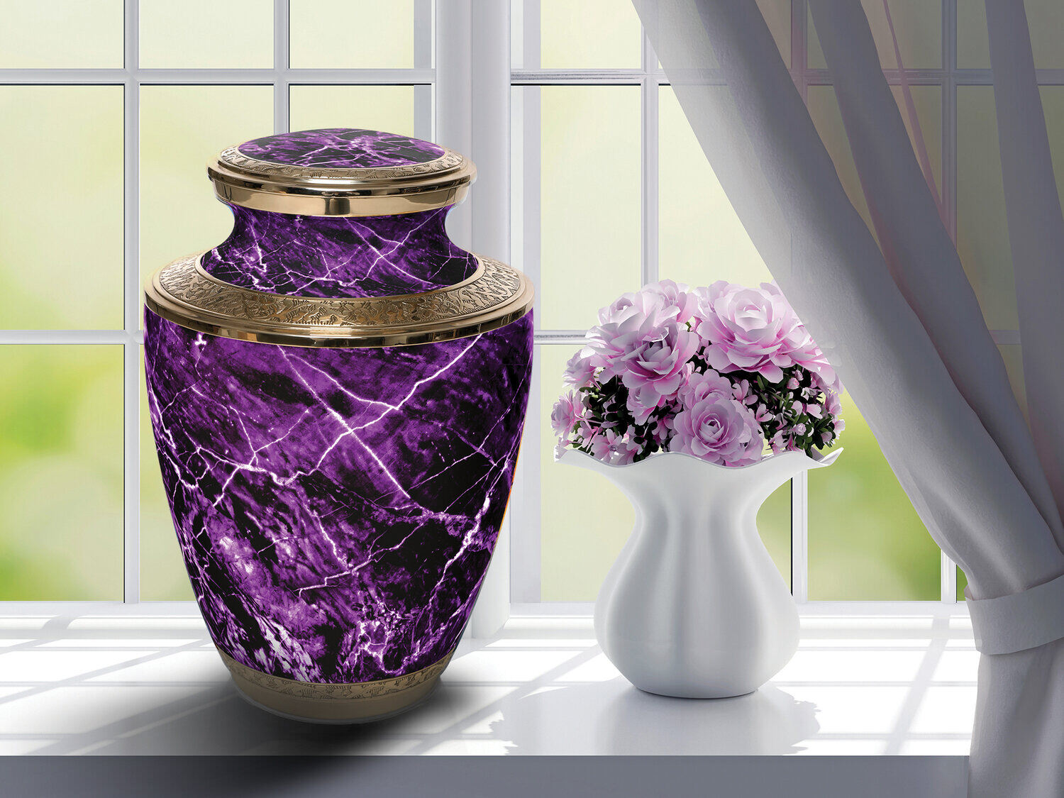 8 Amazing Purple Urns For Human Ashes For 2024