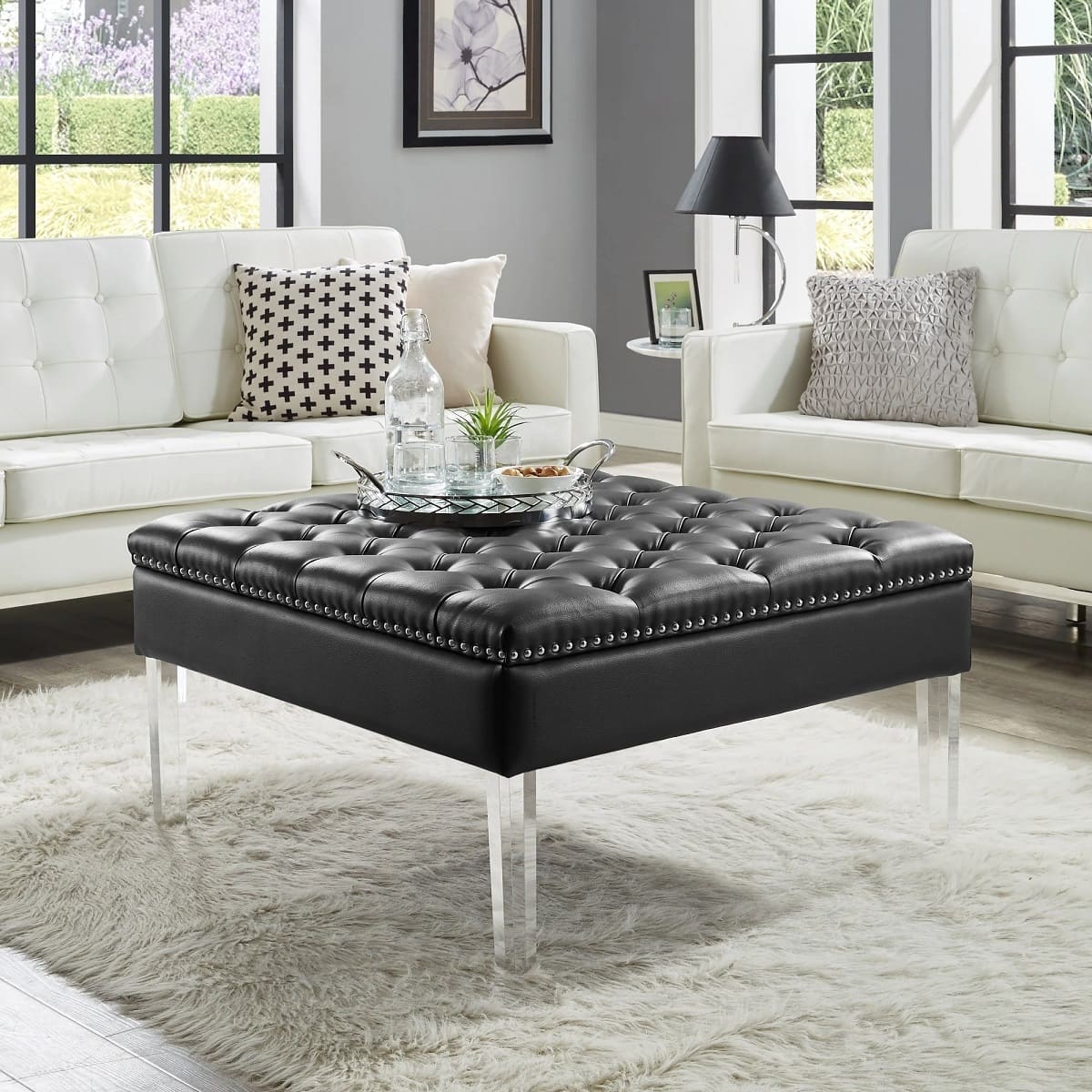 8 Best Leather Coffee Table For 2024