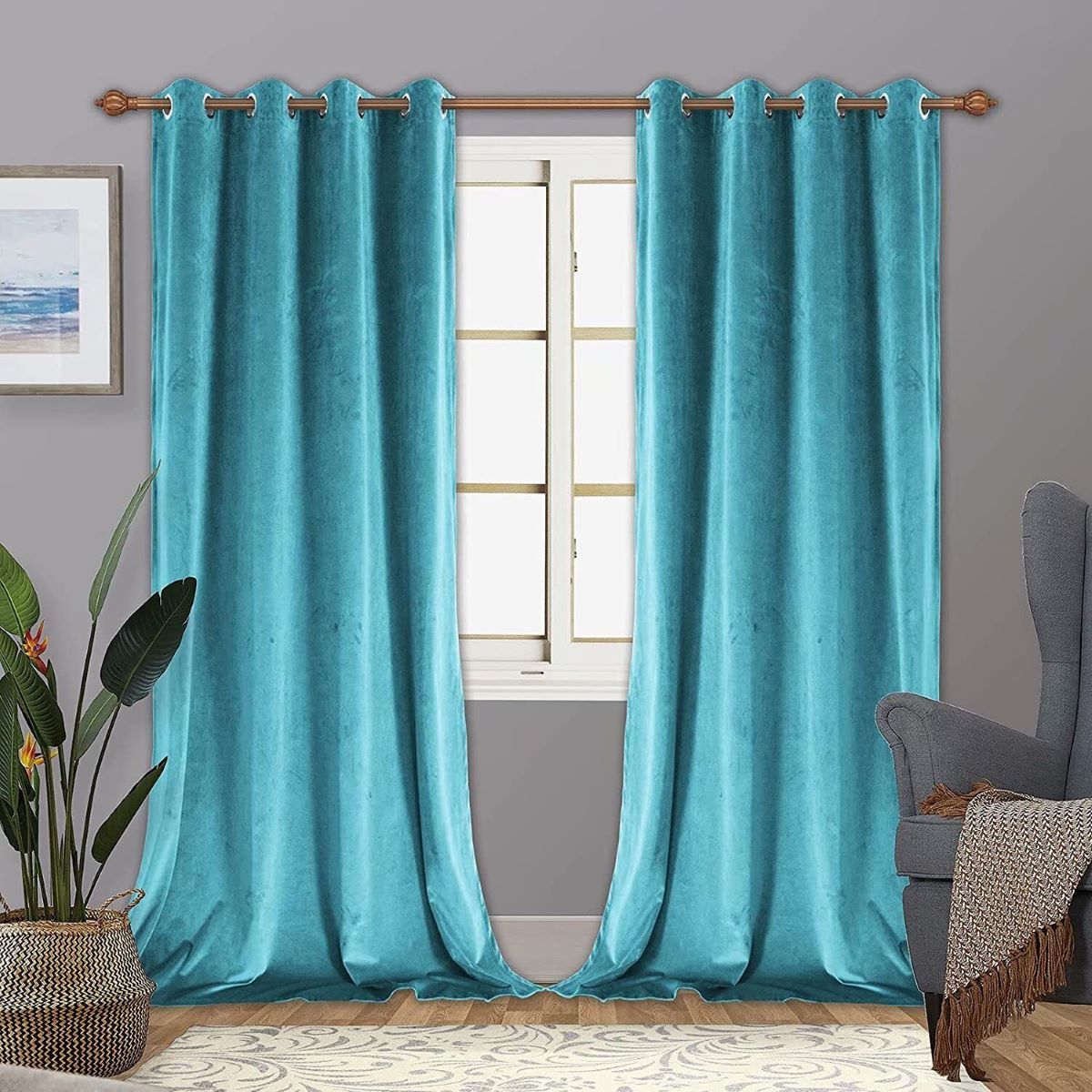 8 Incredible Teal Drapes for 2024