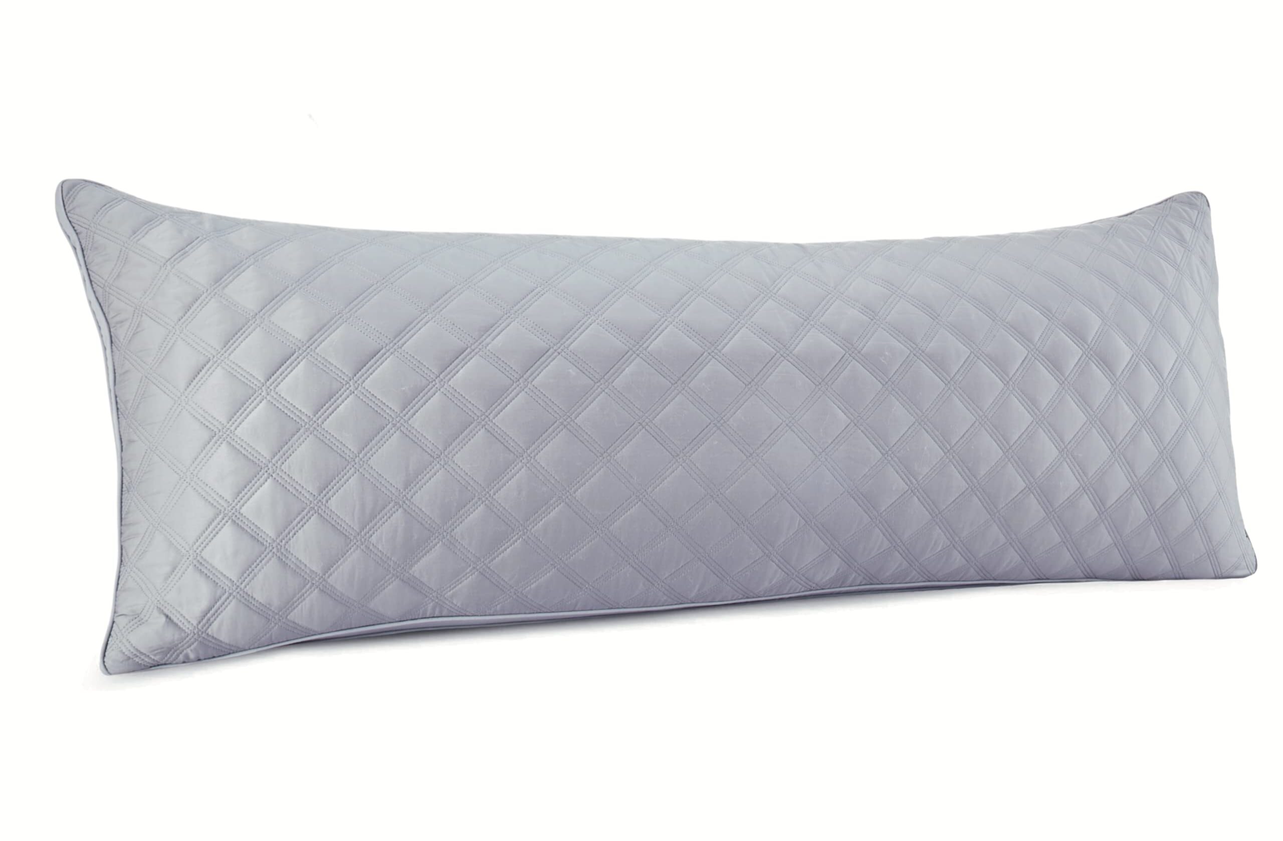 Decroom Full Body Pillow with Pillowcase, Large Body Pillow for Adults,  Removable Bamboo Cover and Microfiber Filling, Support and Comfort for  Stomach