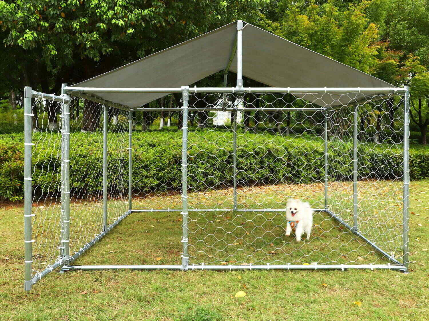 Zippity Outdoor Products 39in Tall Garden Metal Dog Fence Panels (5 Panels)  & Reviews