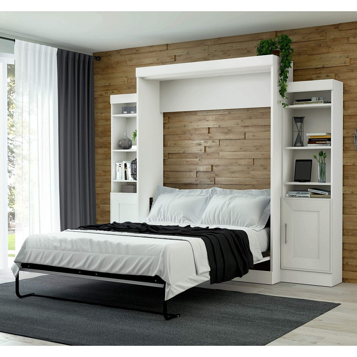 Create-A-Bed Queen Vertical Adjustable Deluxe Murphy Wall Bed Kit