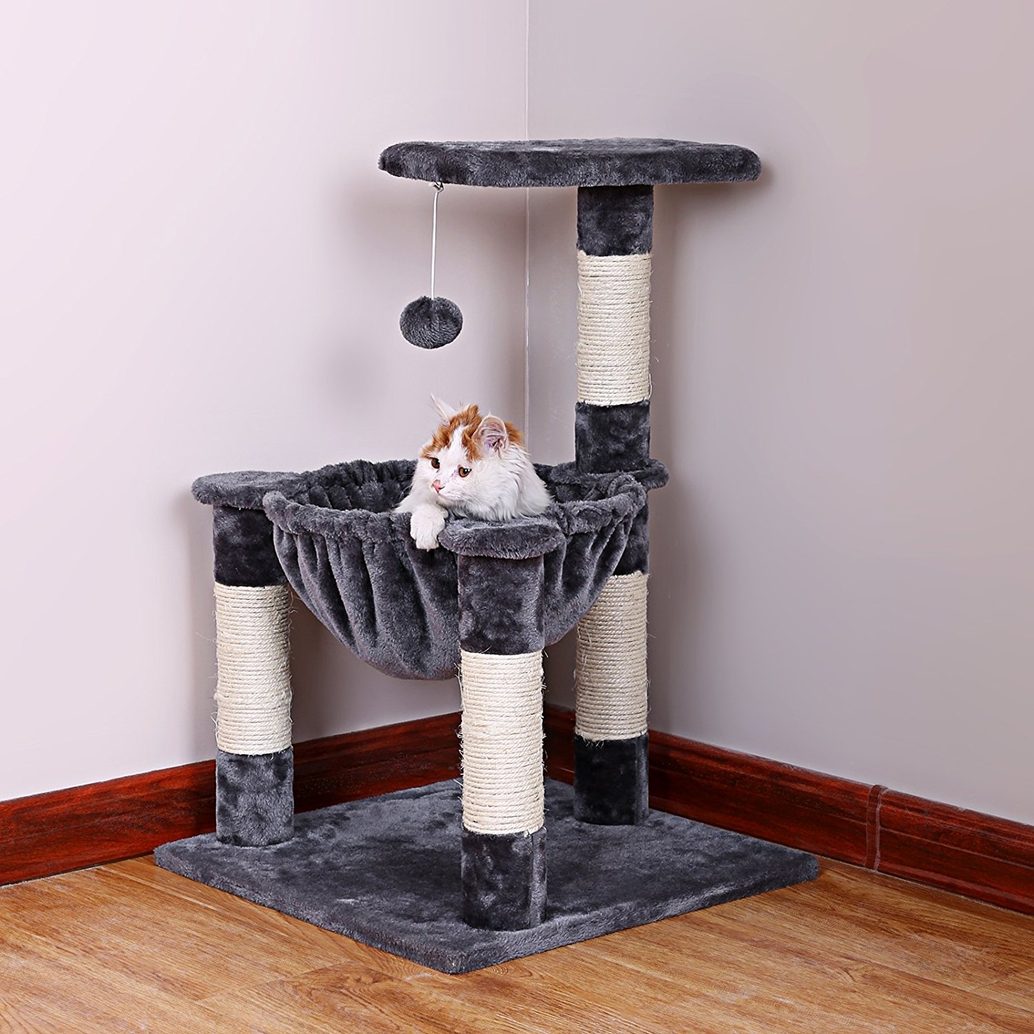 9 Amazing Cat Tree With Hammock For 2024