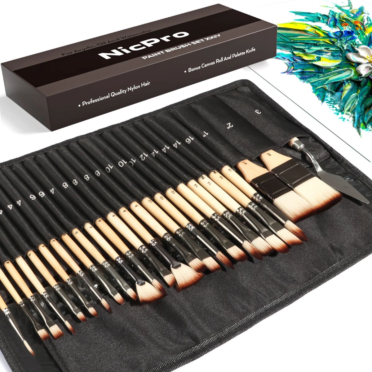 9 Best Paint Brushes For Canvas Painting For 2024