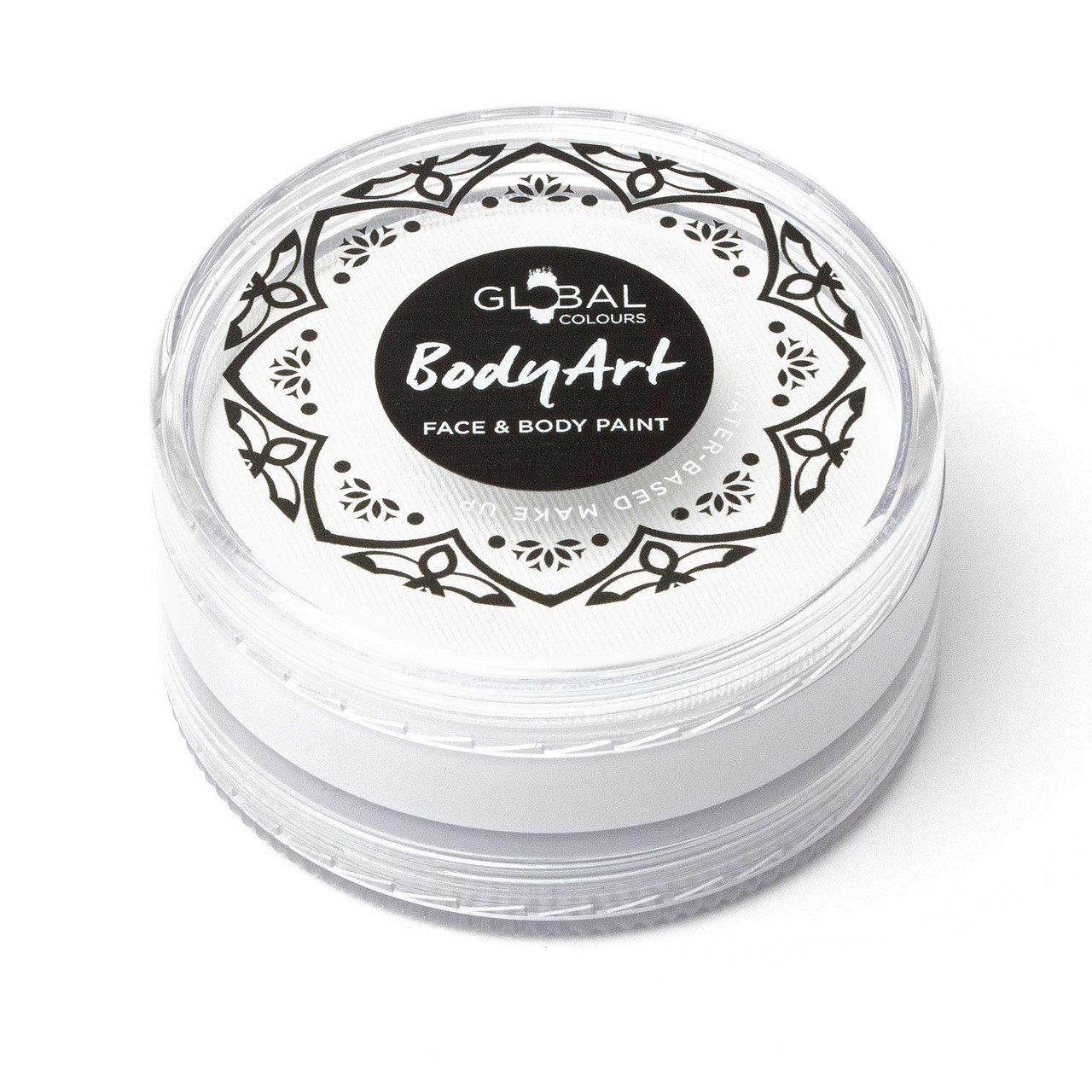 Black White Face Body Paint Waterproof Sweatproof Smooth Creams