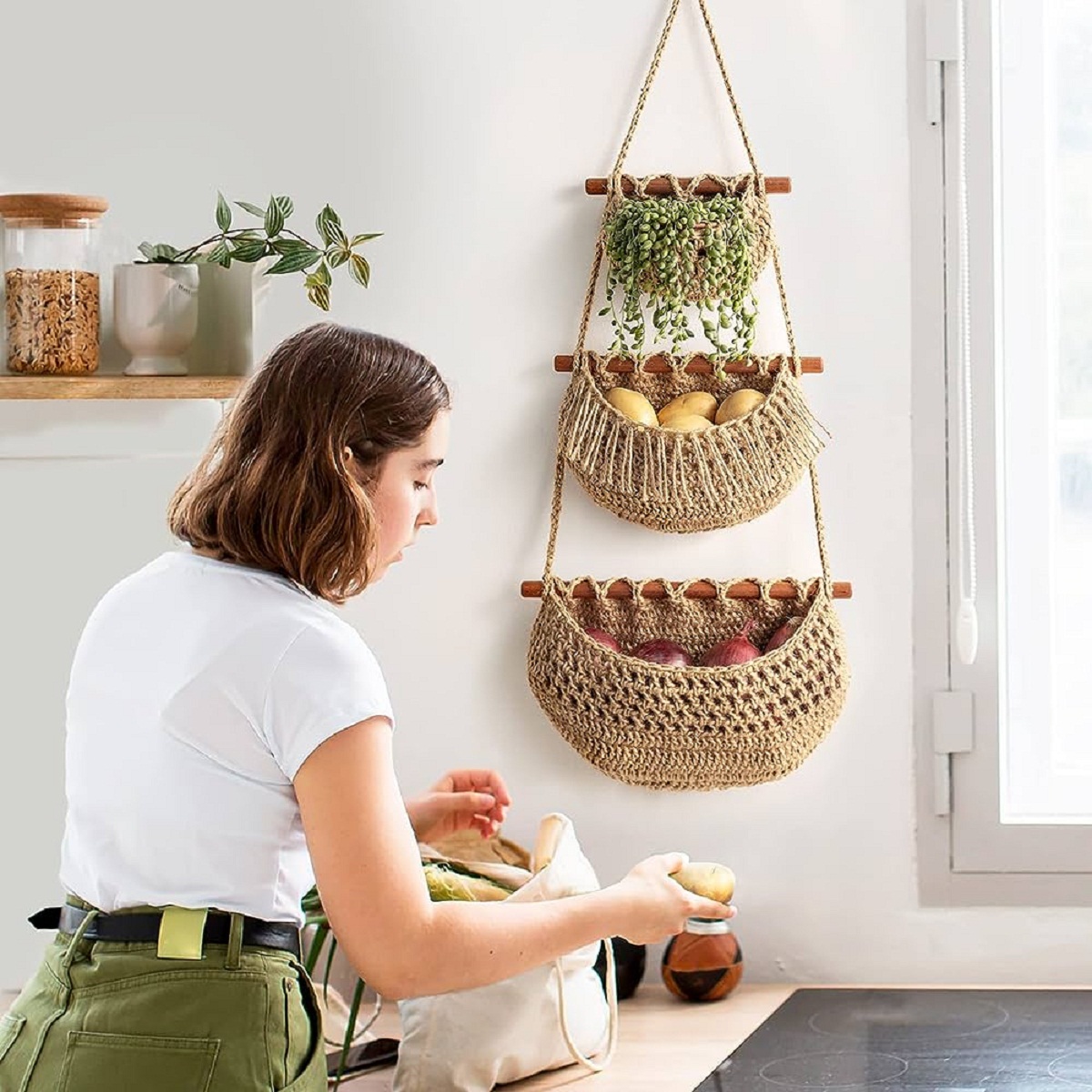 9 Superior Hanging Baskets For Kitchen for 2023