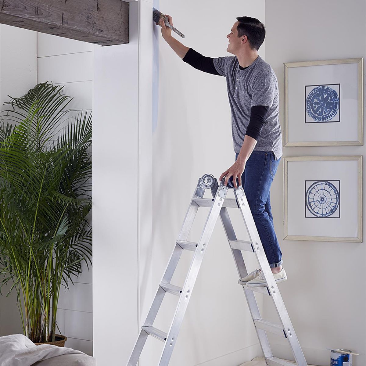 How High Can A Person Safely Climb On A Step Ladder