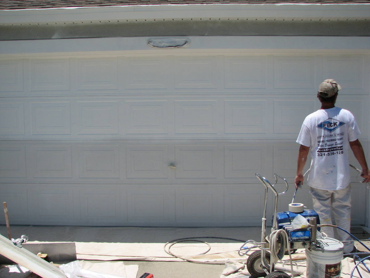 How Much To Paint Garage Door