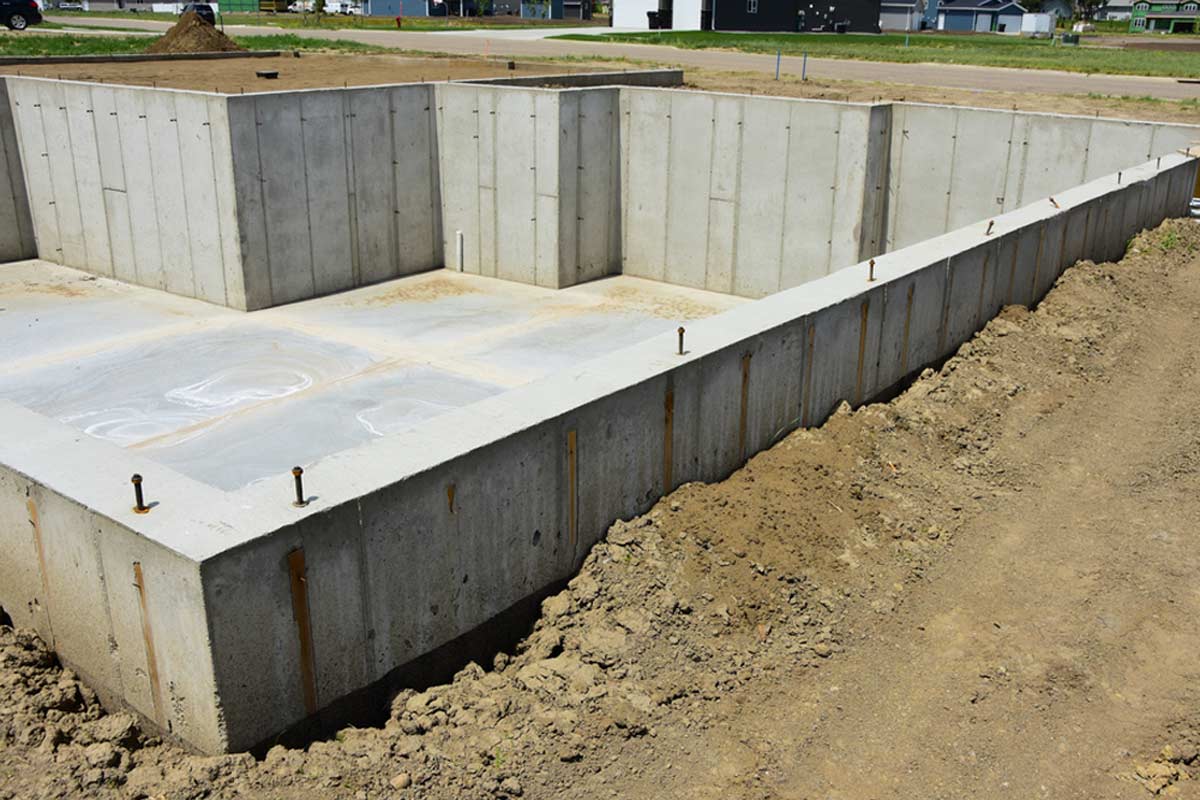 How Thick Are Poured Basement Walls