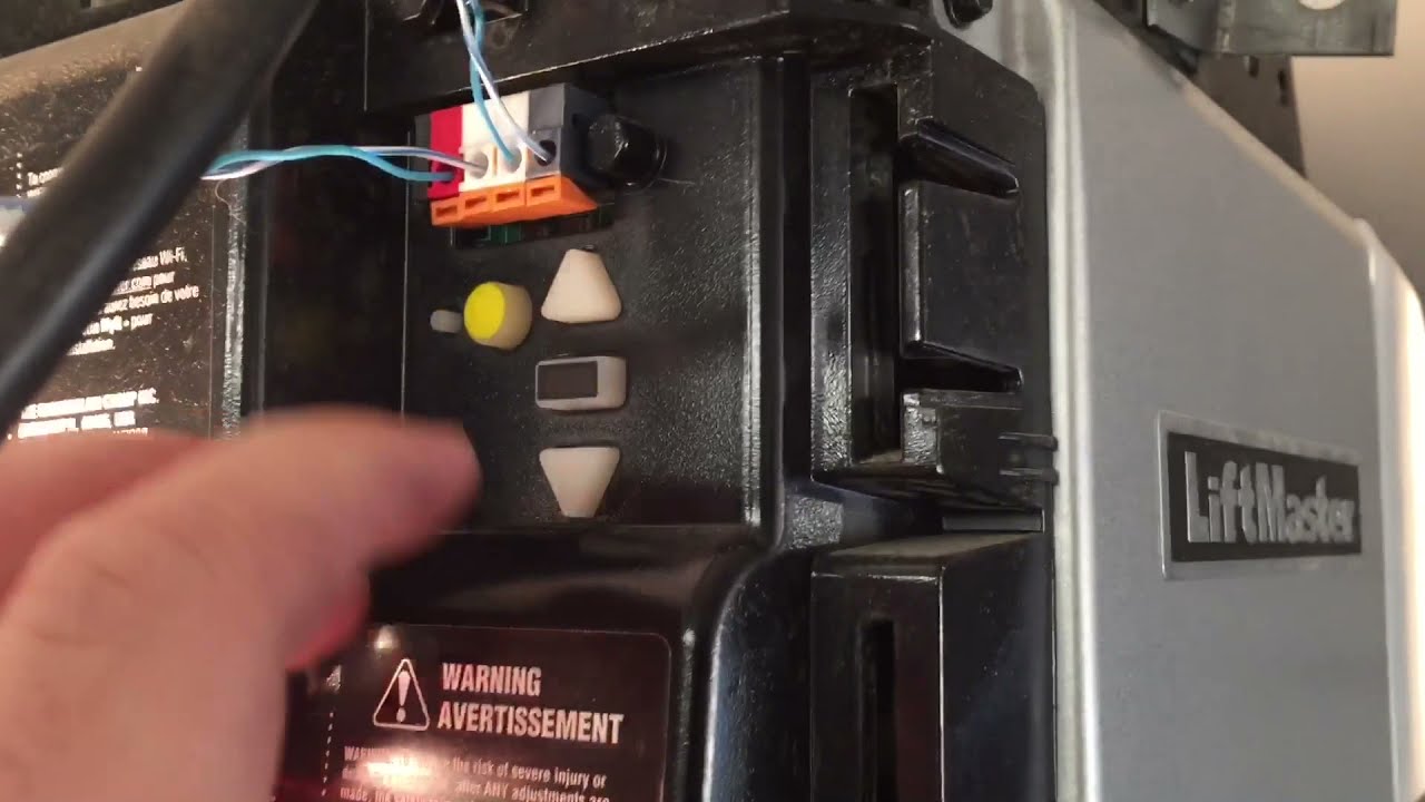 How To Adjust Liftmaster Garage Door