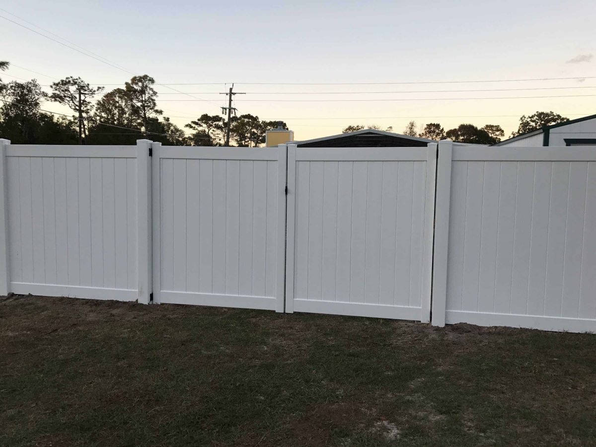 How To Brace A Vinyl Fence Against Wind