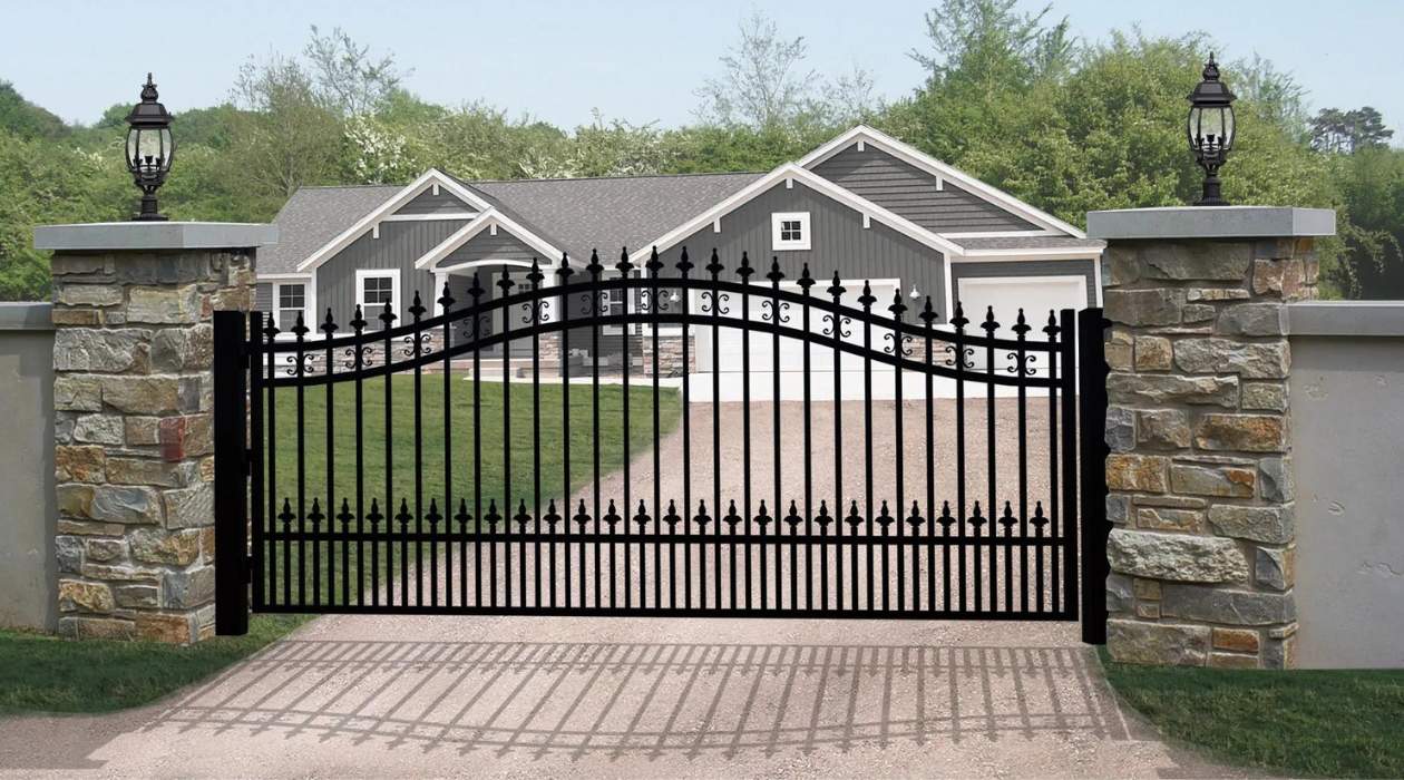 How To Build A Metal Gate For Driveway