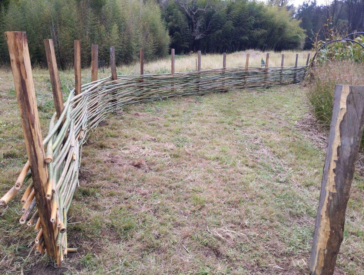 How To Build A Wattle Fence