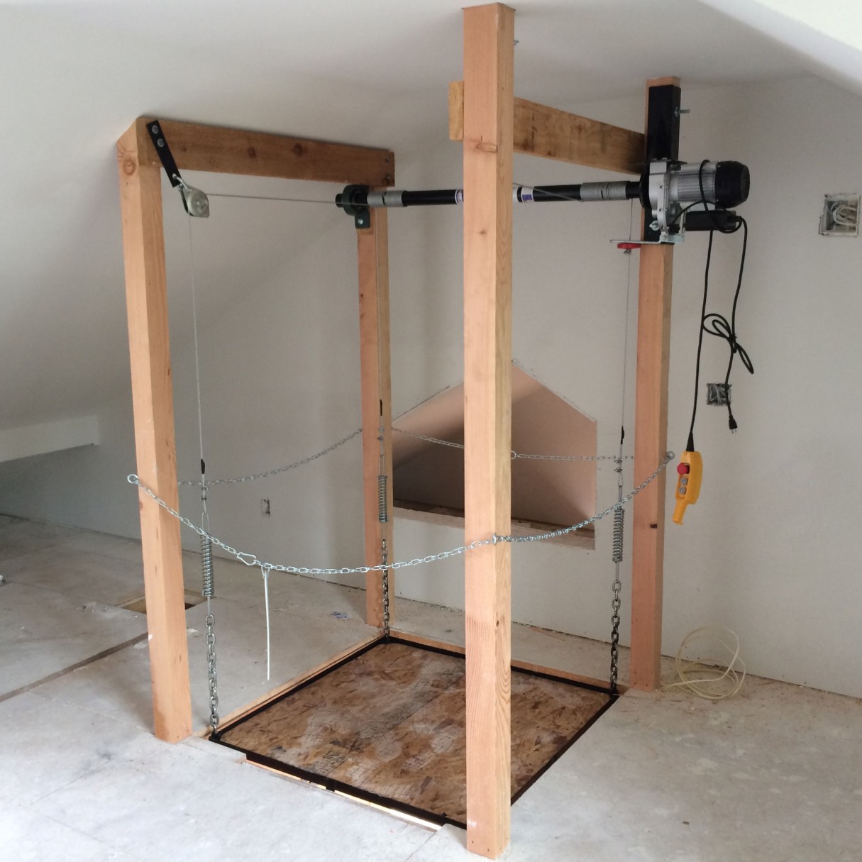 How To Build An Attic Lift