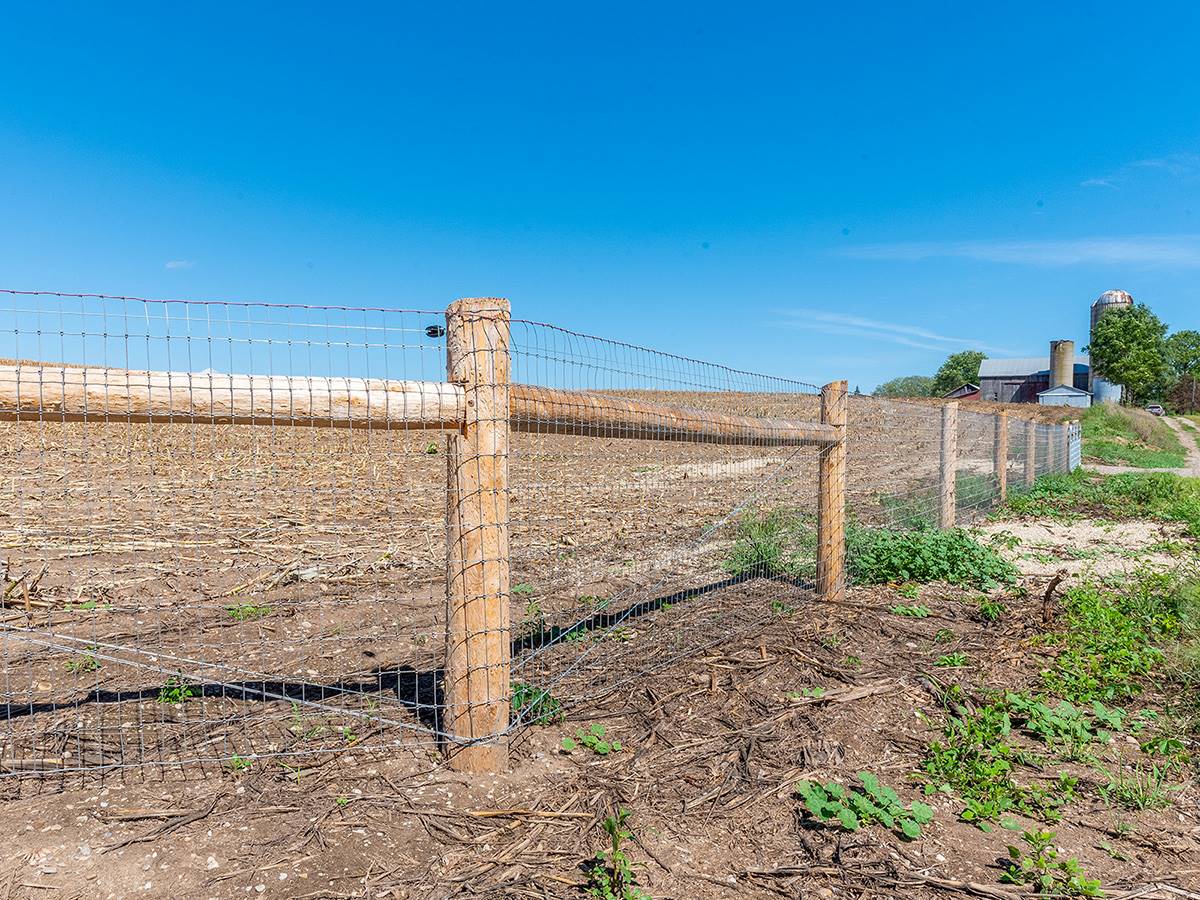 How To Build Woven Wire Fence