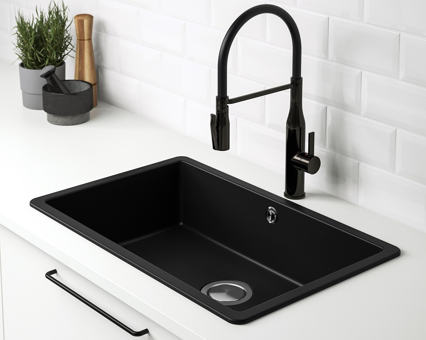 How To Clean A Black Sink