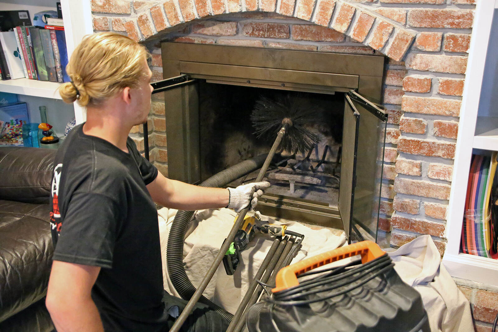 How To Clean A Chimney With A Fireplace Insert