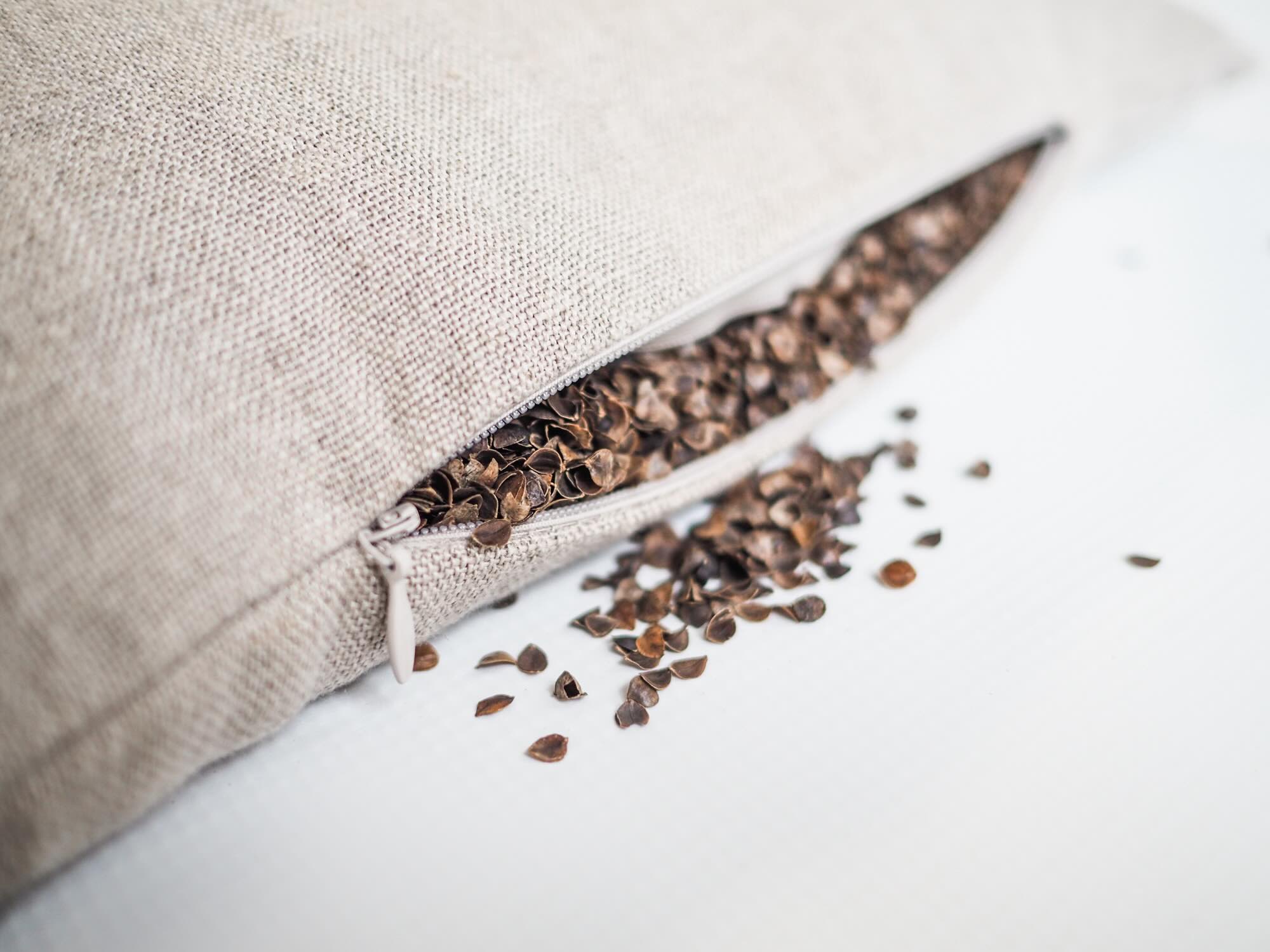 How To Clean Buckwheat Pillows