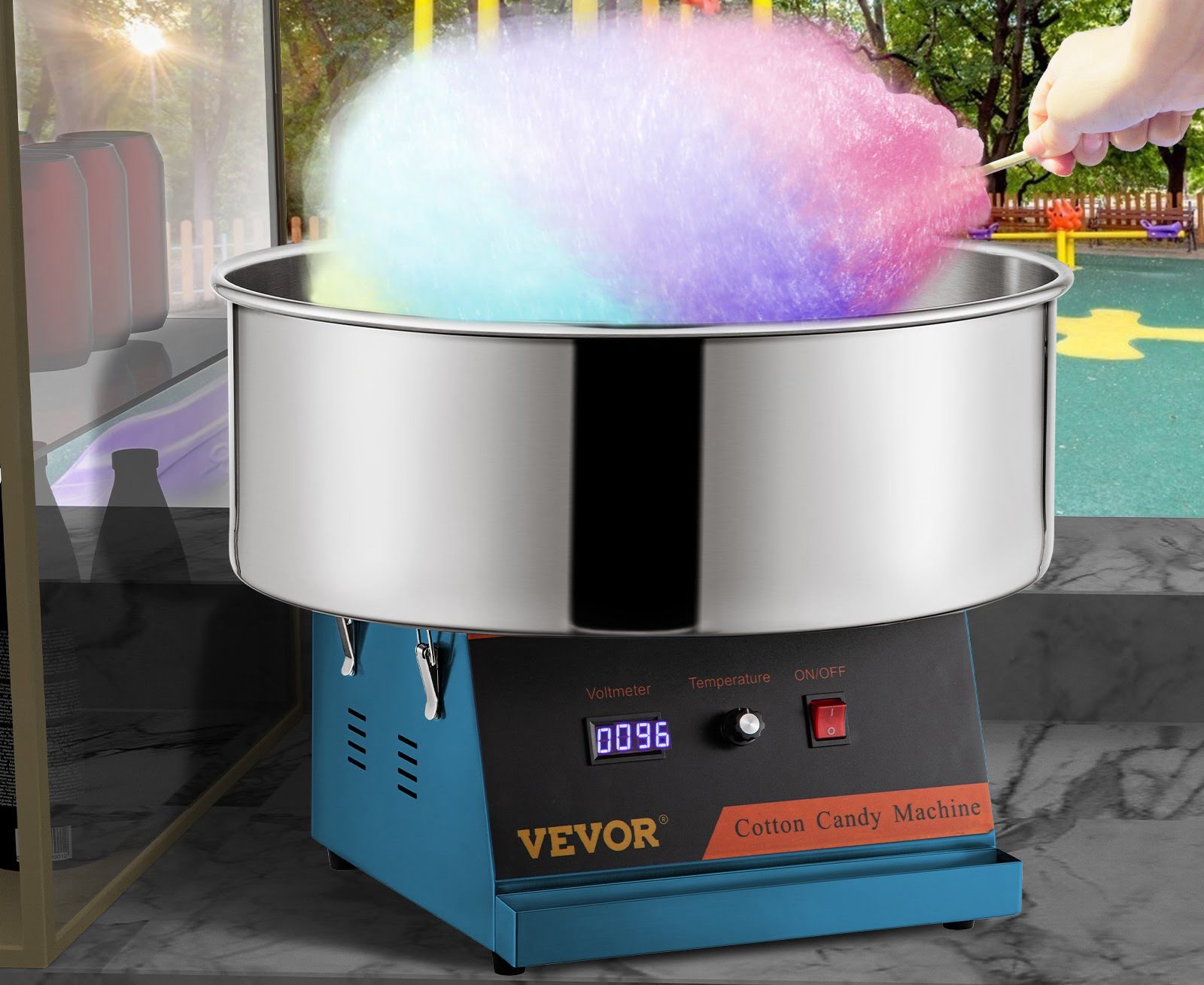 How To Clean Burnt VEVOR Sugar Off Cotton Candy Machine