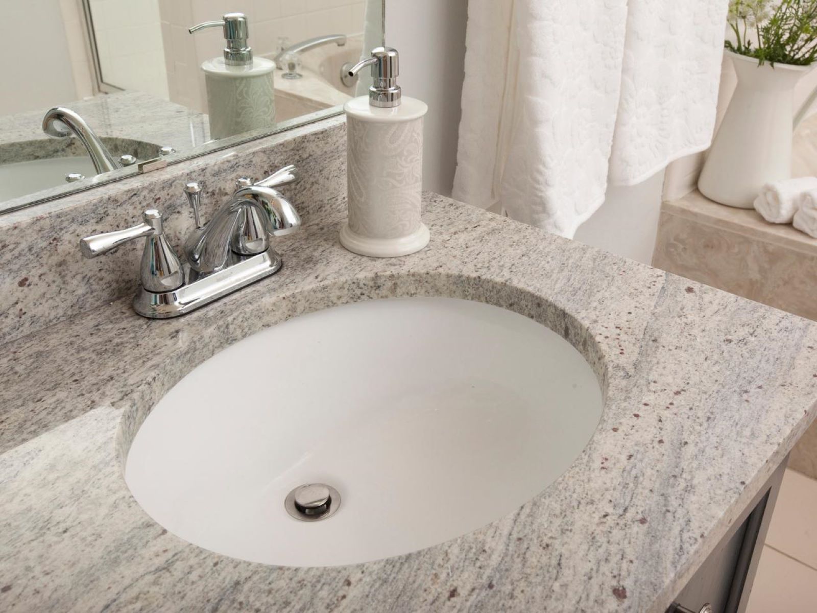 How To Clean Granite Countertops In Bathroom
