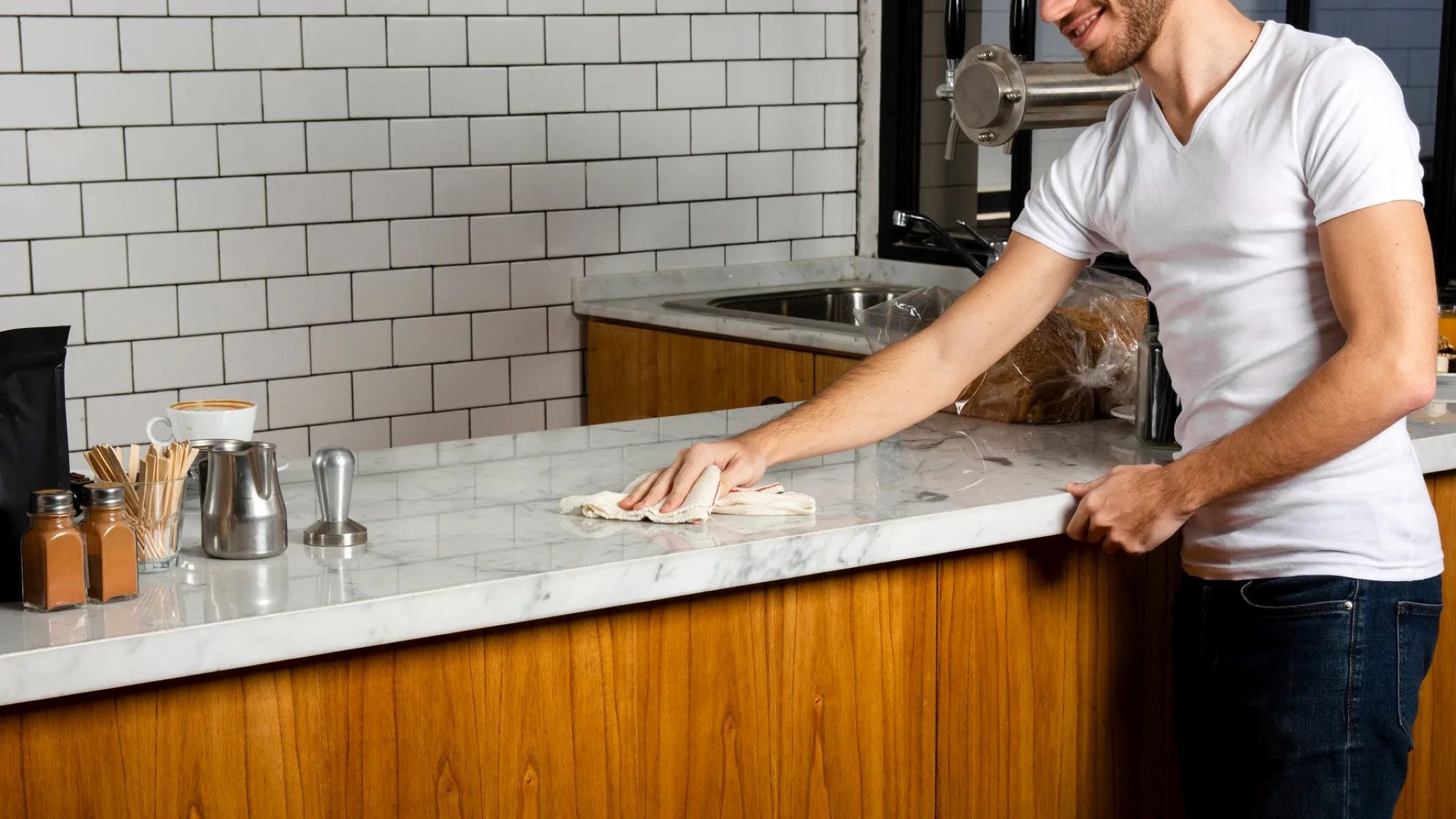 How To Clean Stained White Countertops