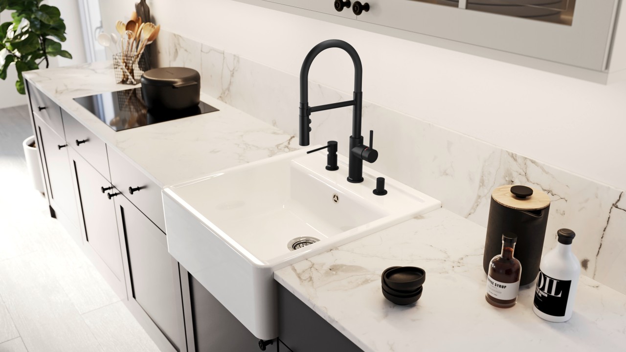 How To Clean White Ceramic Sink