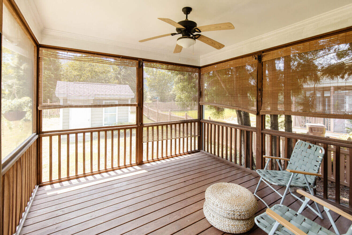 How To Cool Down A Screened-In Porch