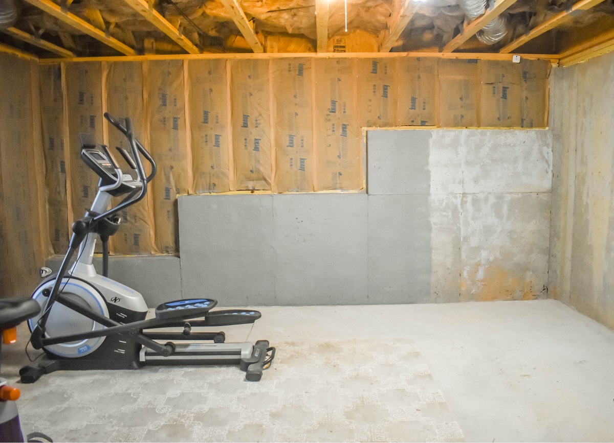 How To Cover Cement Walls In Basement