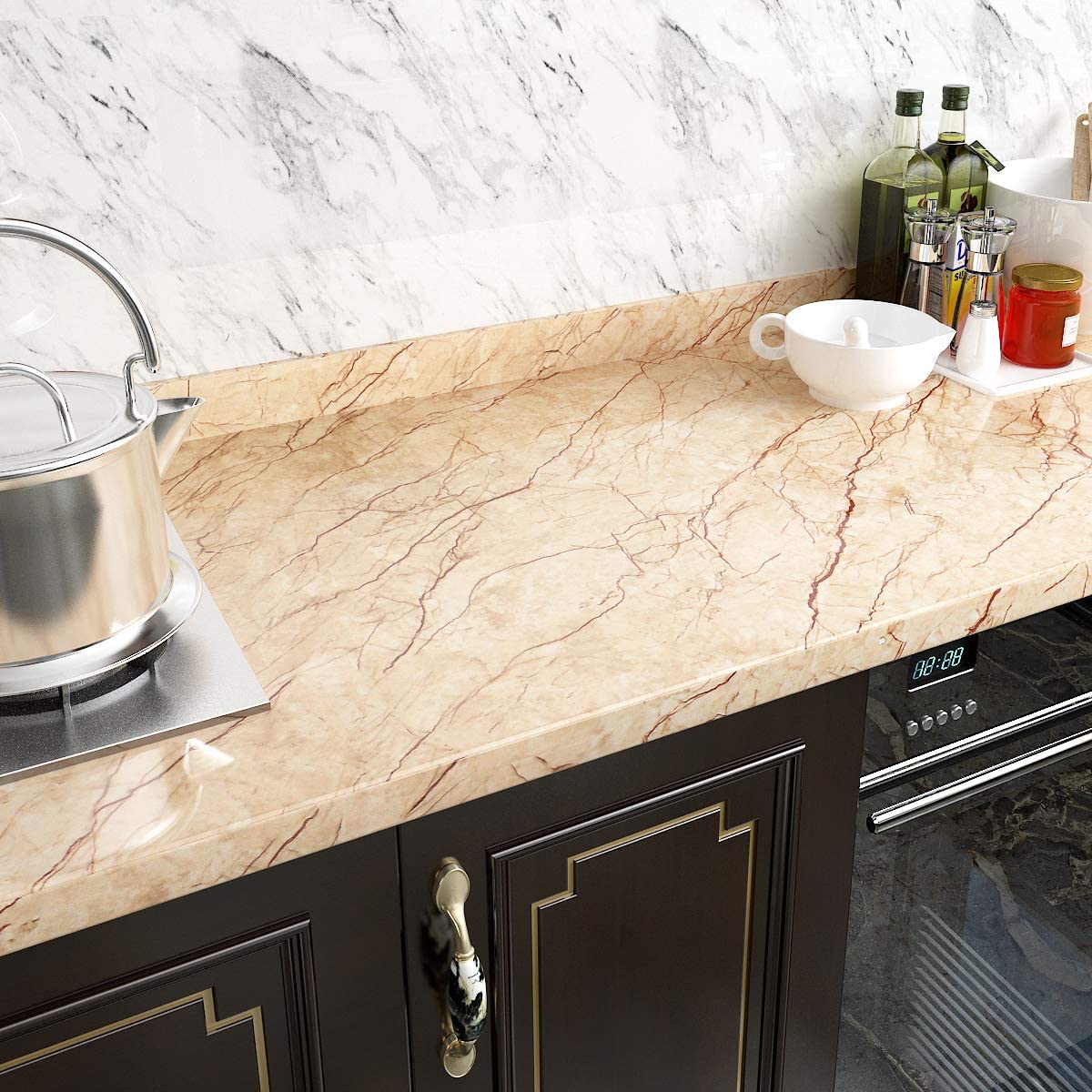 How To Cover Countertops With Contact Paper