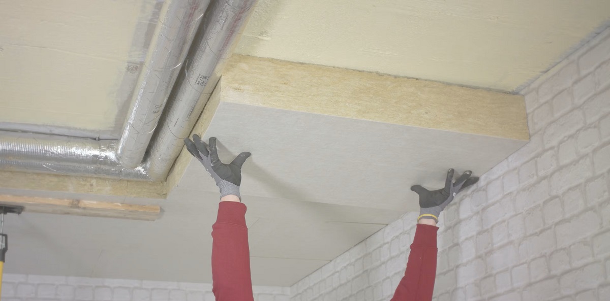 How To Cover Insulation In Basement Ceiling