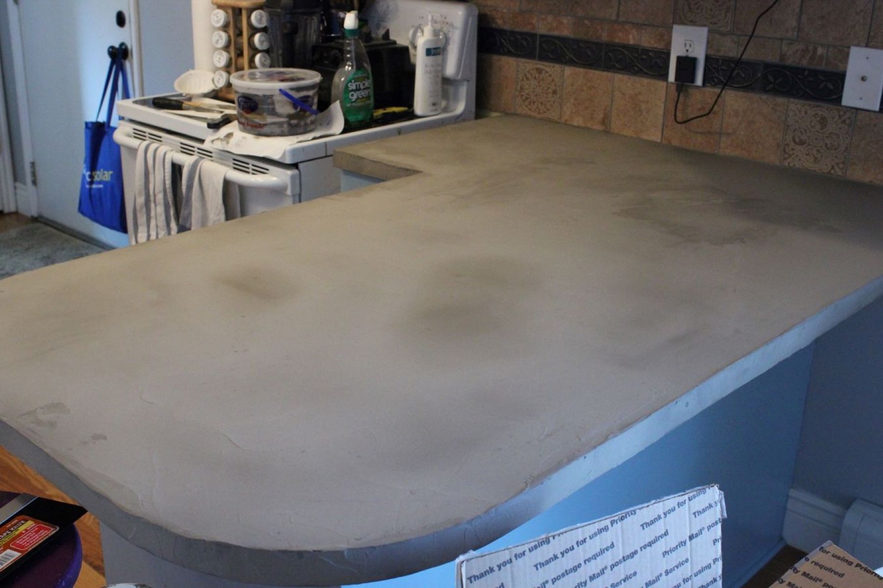 How To DIY Concrete Countertops