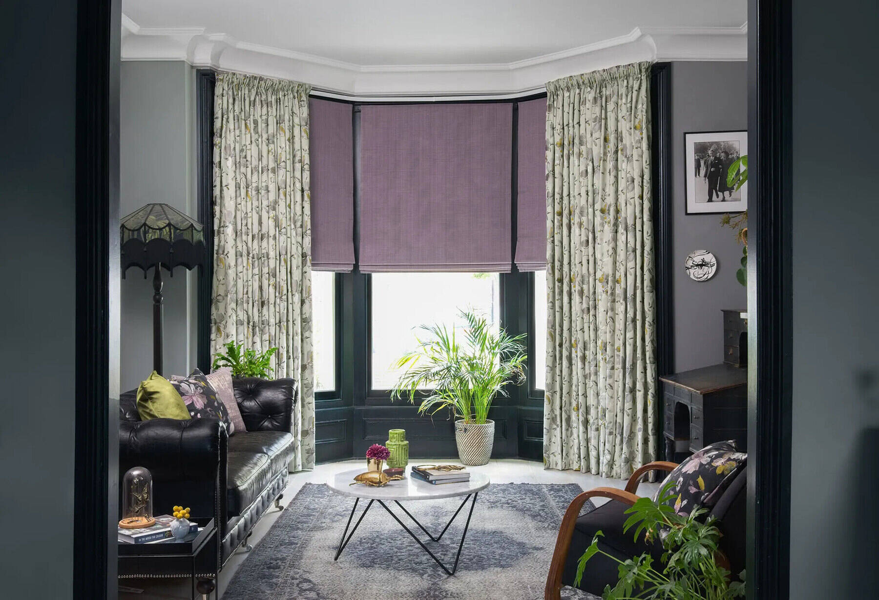 How To Dress A Bay Window With Curtains