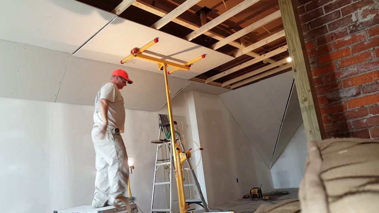 How To Drywall Basement Ceiling