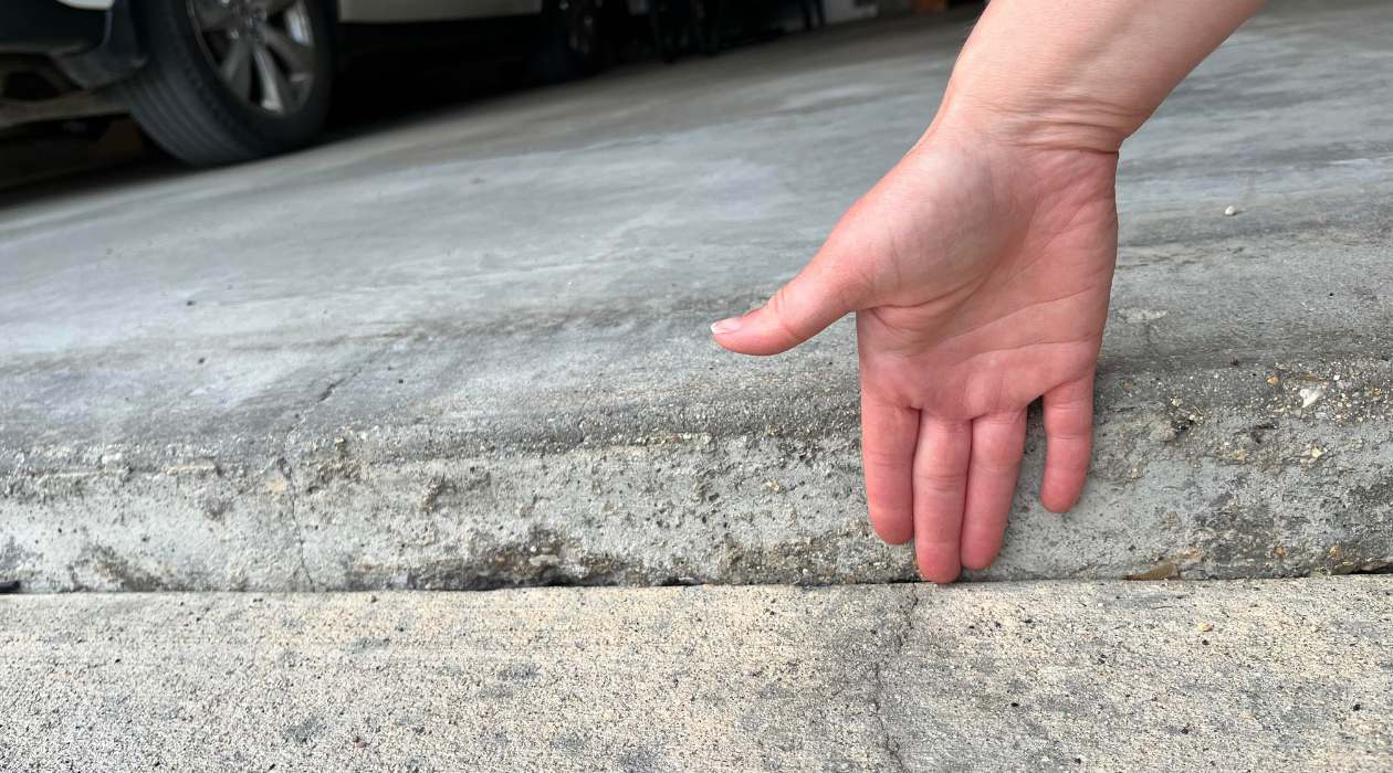 How To Fix A Sinking Driveway