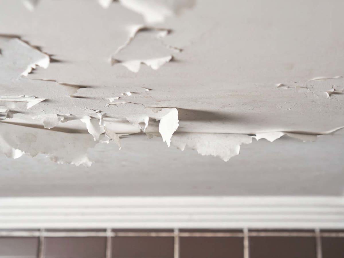 How To Fix Bathroom Ceiling