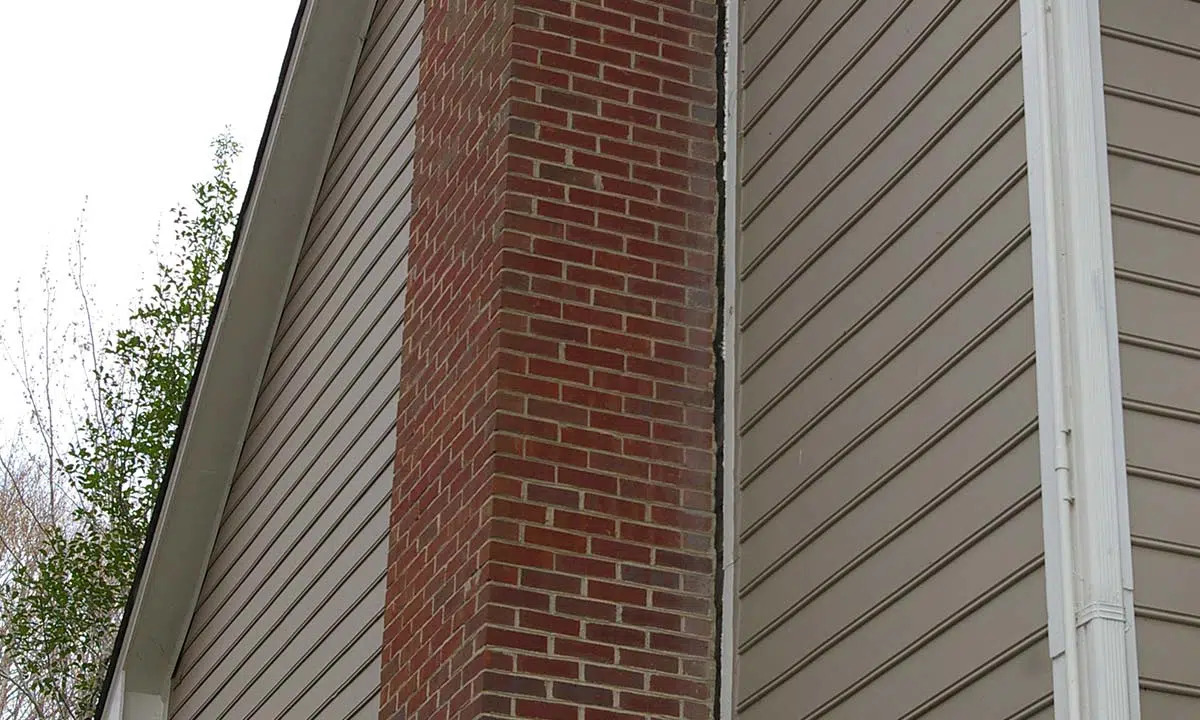 How To Fix Chimney Pulling Away From House