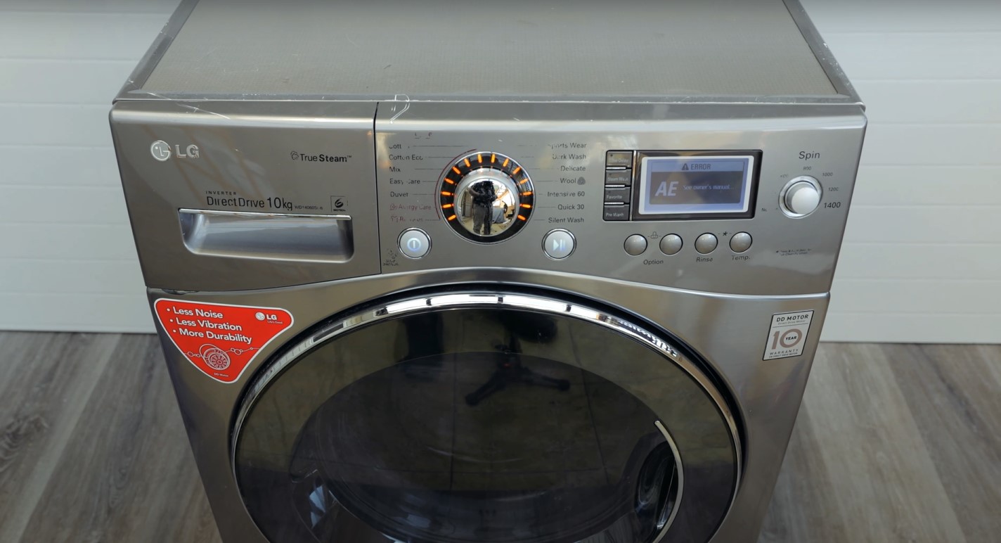 How To Fix The Error Code AE For LG Dryer