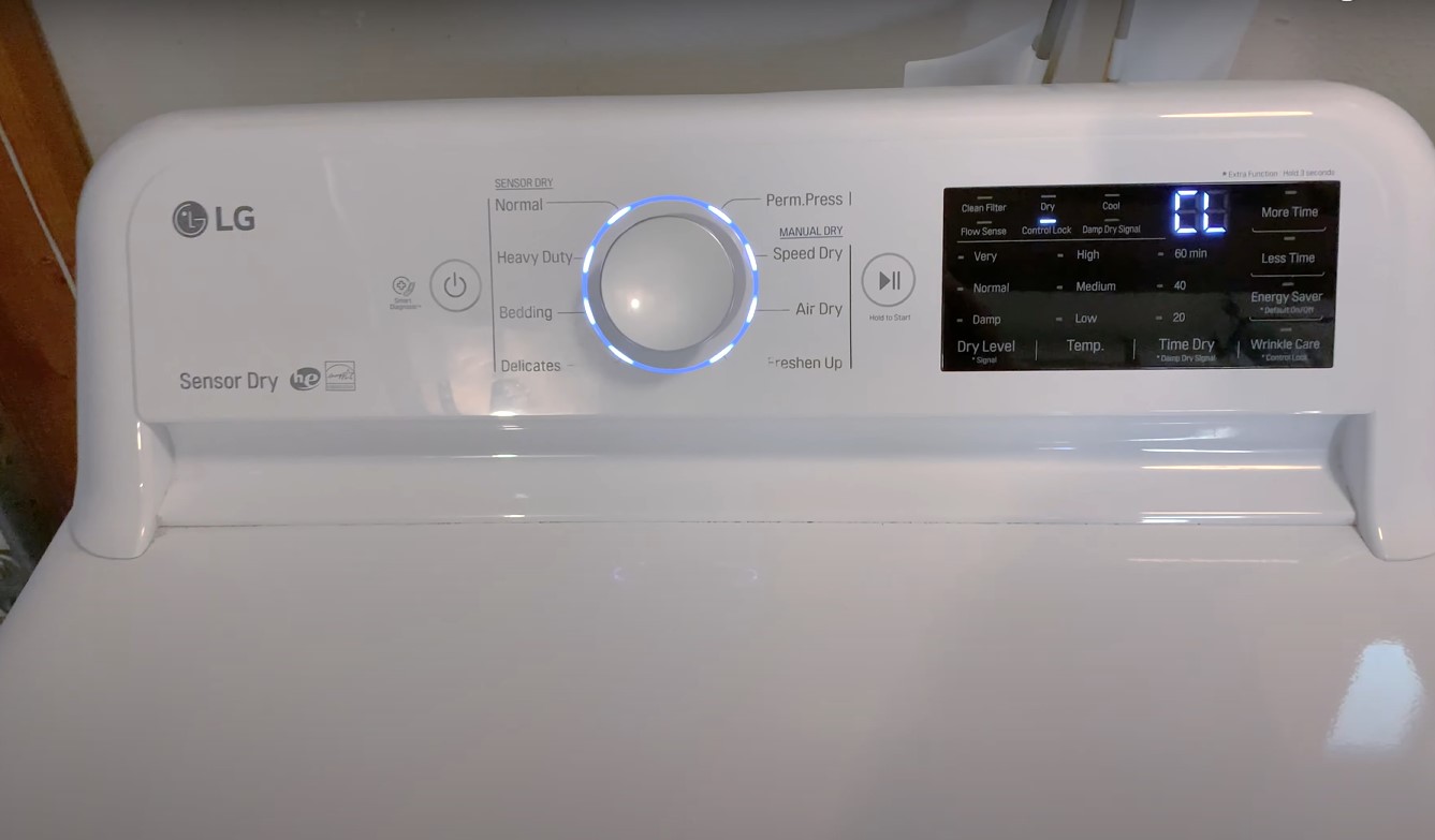 How To Fix The Error Code CL For LG Dryer