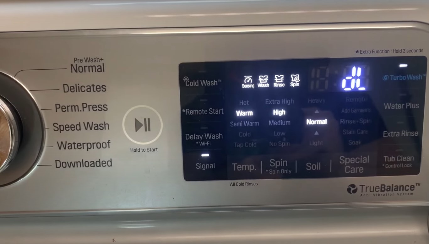 How To Fix The Error Code DL For LG Washing Machine