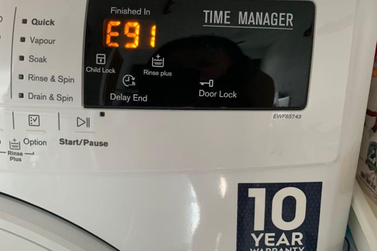 How To Fix The Error Code E91 For GE Washing Machine