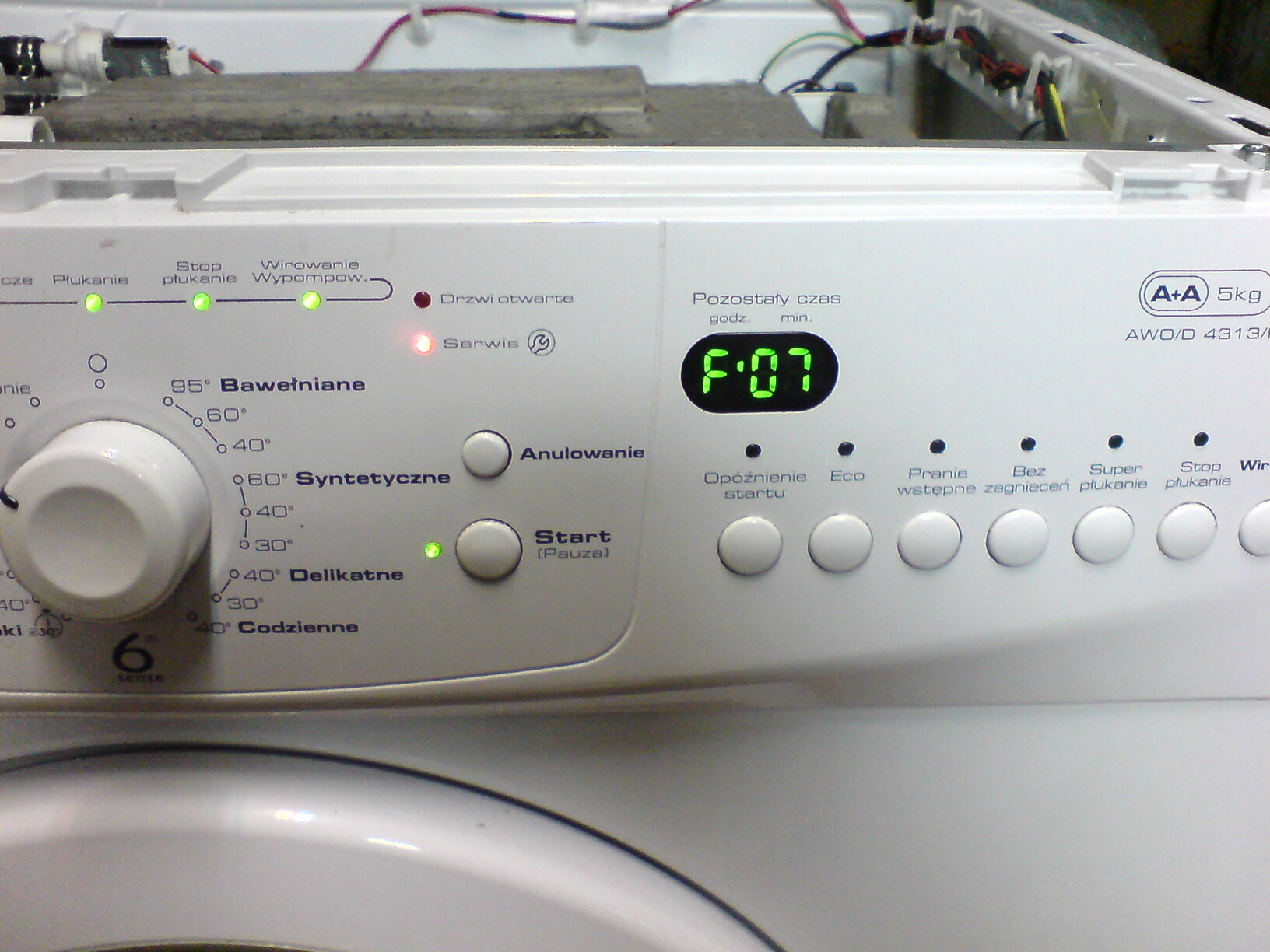 How To Fix The Error Code F07 For Whirlpool Washer