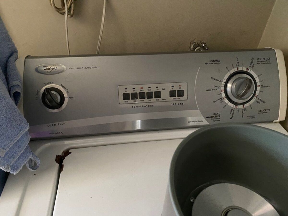 How To Fix The Error Code F40 For Whirlpool Washer