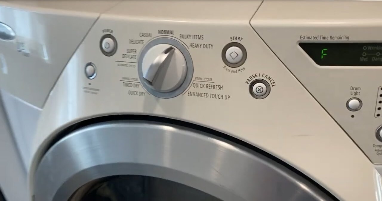 How To Fix The Error Code F78 For Whirlpool Dryer