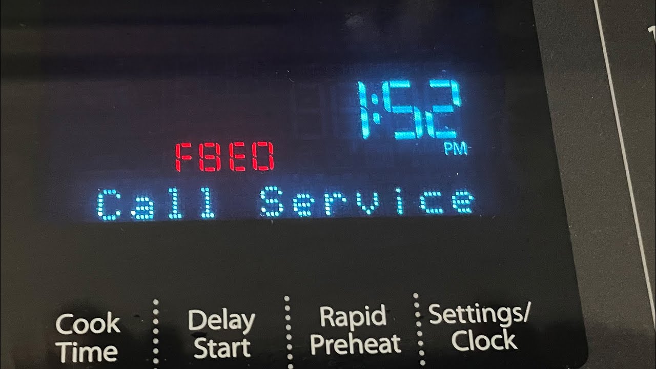 How To Fix The Error Code F8-E0 For Maytag Oven