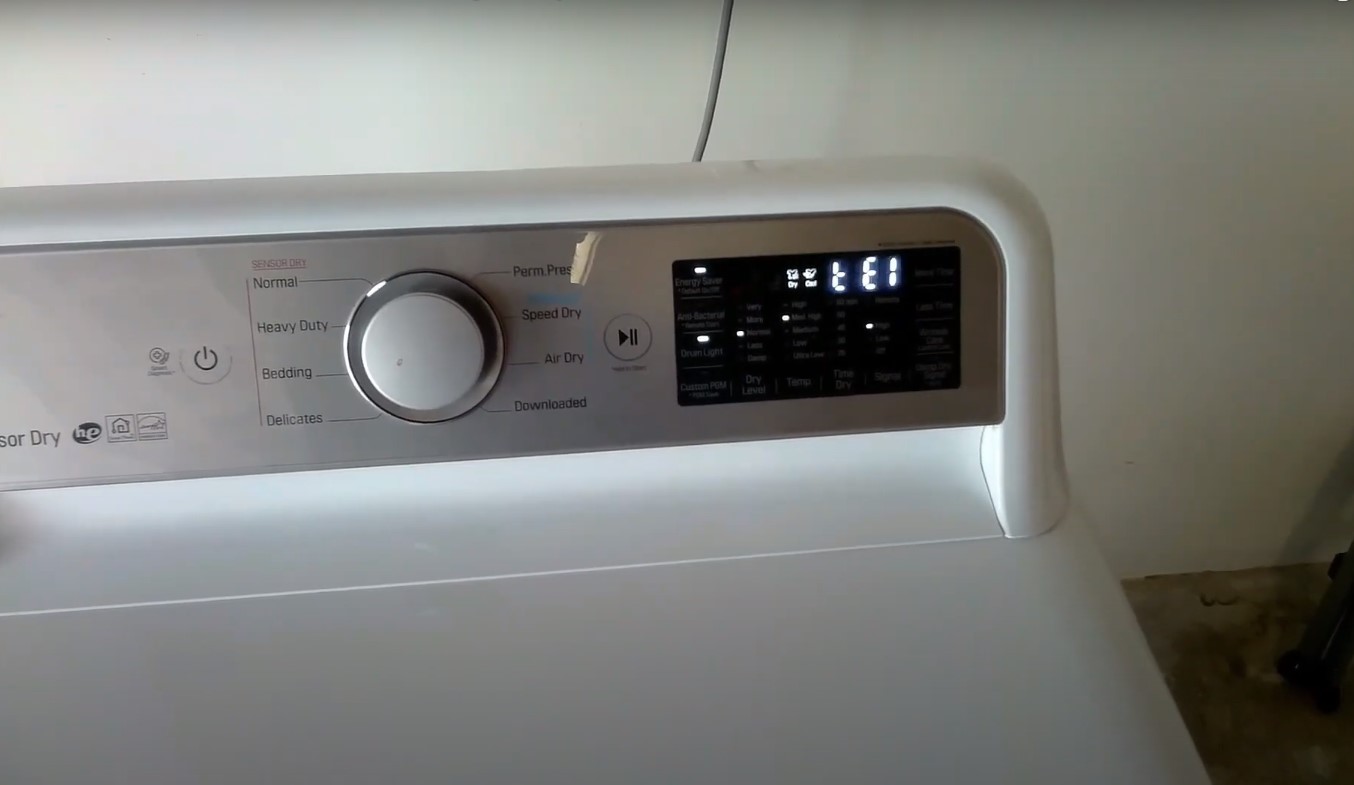 How To Fix The Error Code TE1 For LG Dryer