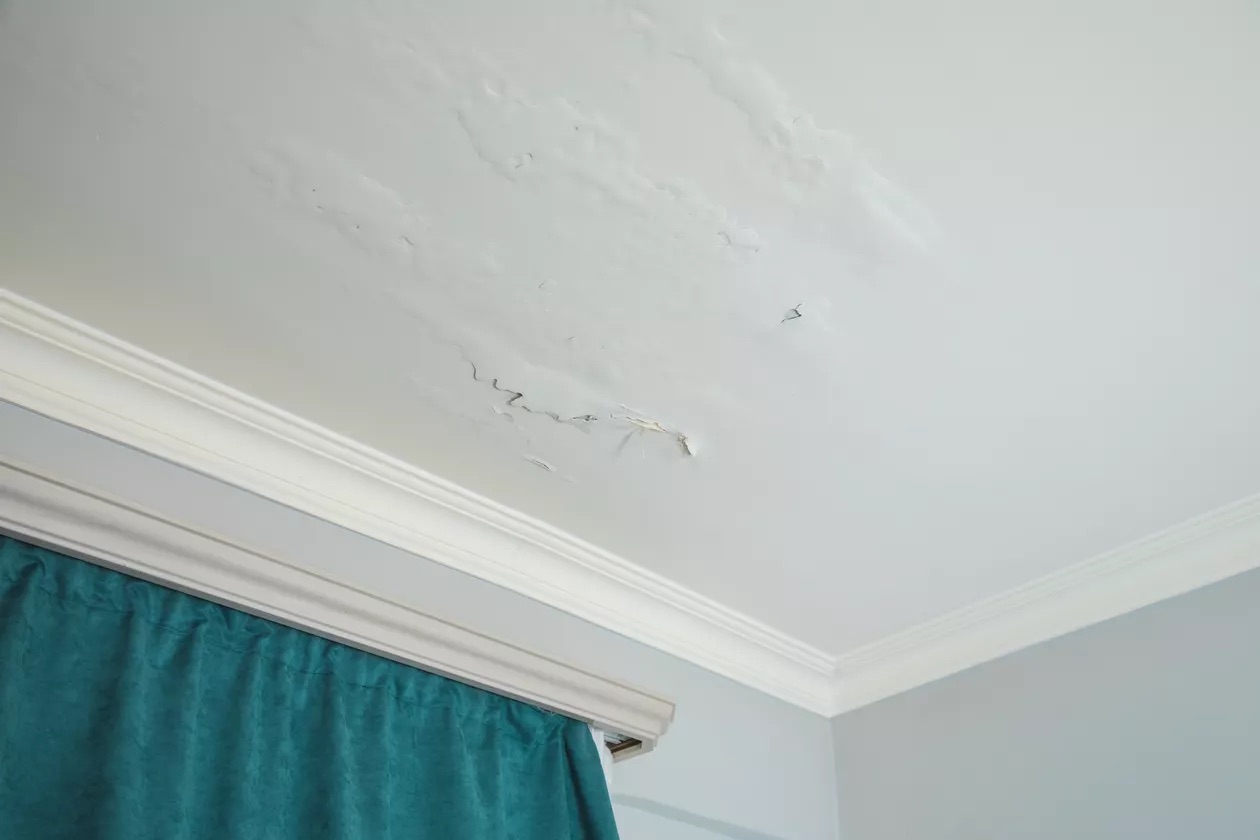 How To Fix Water Damaged Ceiling
