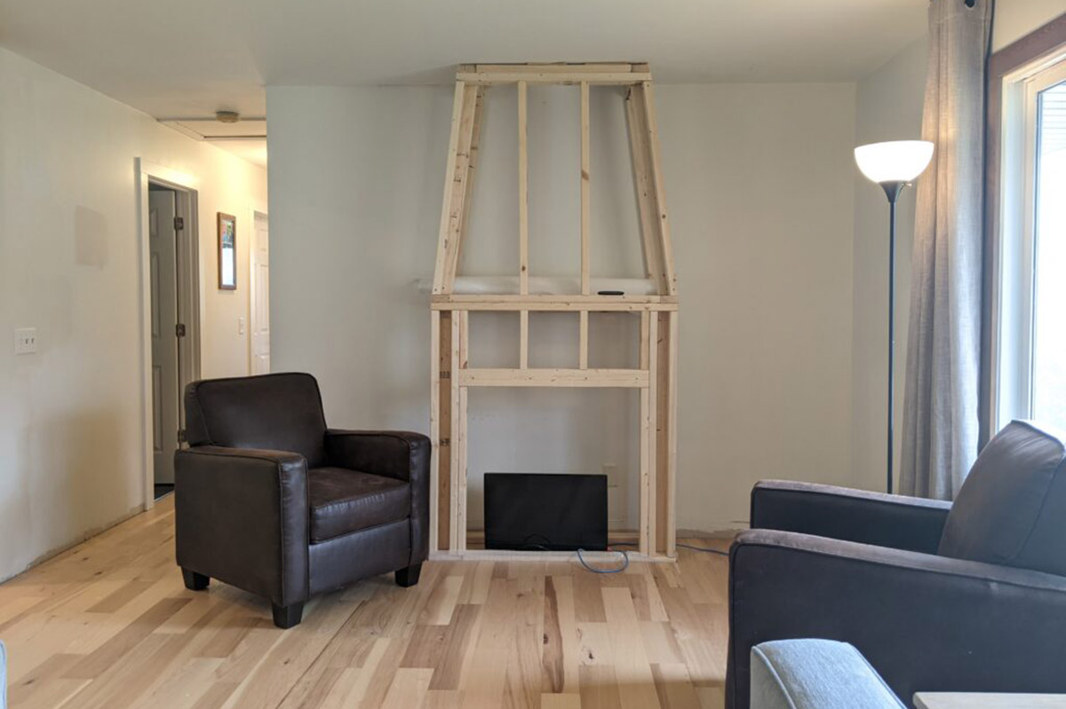How To Frame A Fireplace