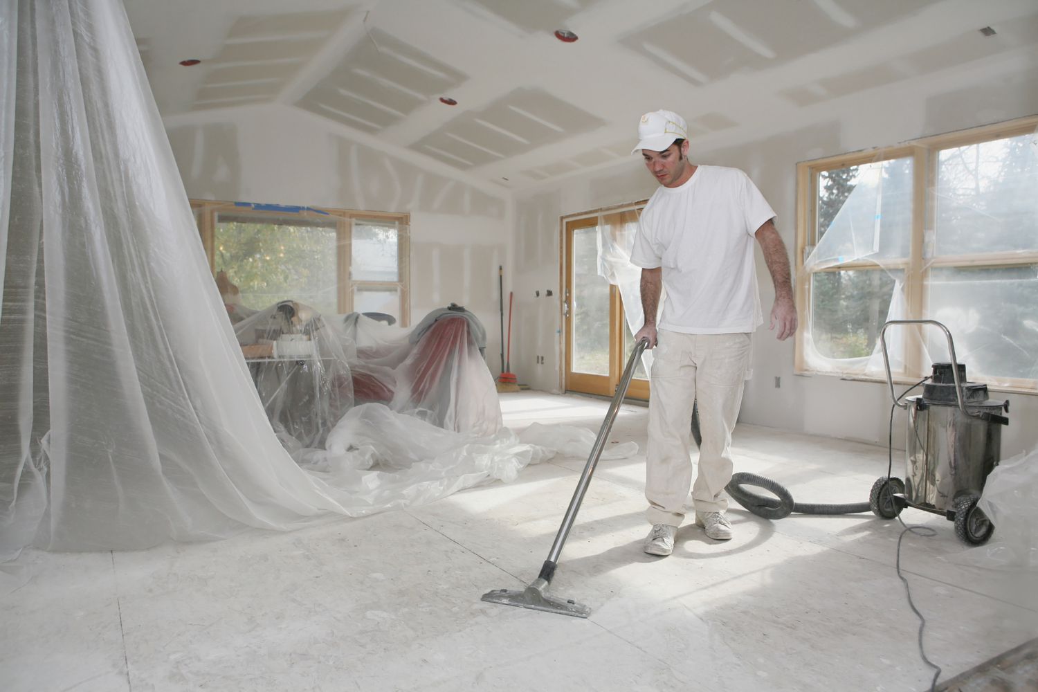How To Get Drywall Dust Off Floor